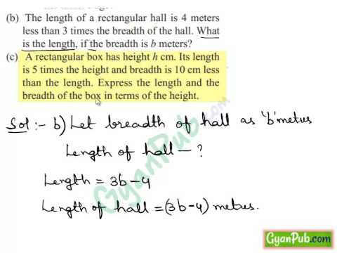 Basic Algebra for Beginners | Writing simple algebraic expressions |  Word Problems