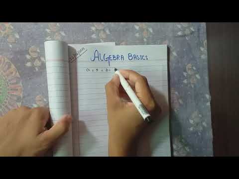 Algebra for beginners  | easy way to learn algebra