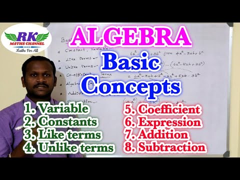 TN 8th Maths|Algebra|Introduction|Basic Concepts|In tamil