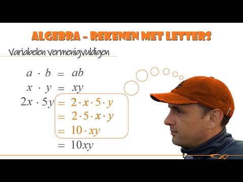 Wiskunde - Rekenen met letters - Herleiden van producten - Letters vermenigvuldigen - Algebra