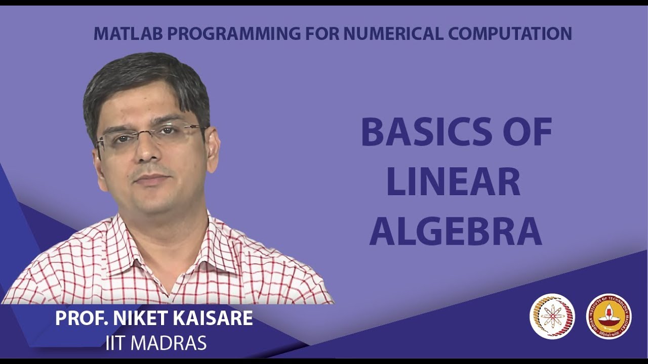 Basics of Linear Algebra