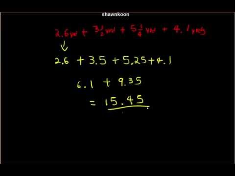 Math for beginners 8 - Pre algebra - How to solve word Problems and Aplication problems