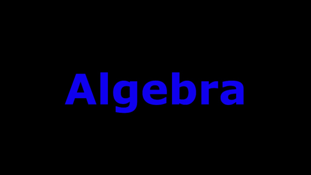 Algebra | Algebra for Beginners | Algebra Rules #2