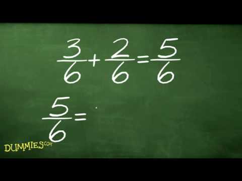 How to Add and Subtract Fractions in Algebra For Dummies