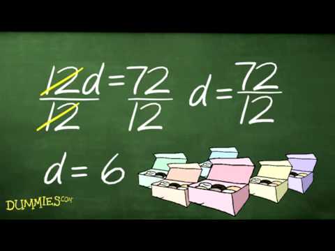 How to Solve Simple Linear Equations in Algebra For Dummies