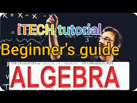 Algebra for beginners|Maths tutorials made easy|